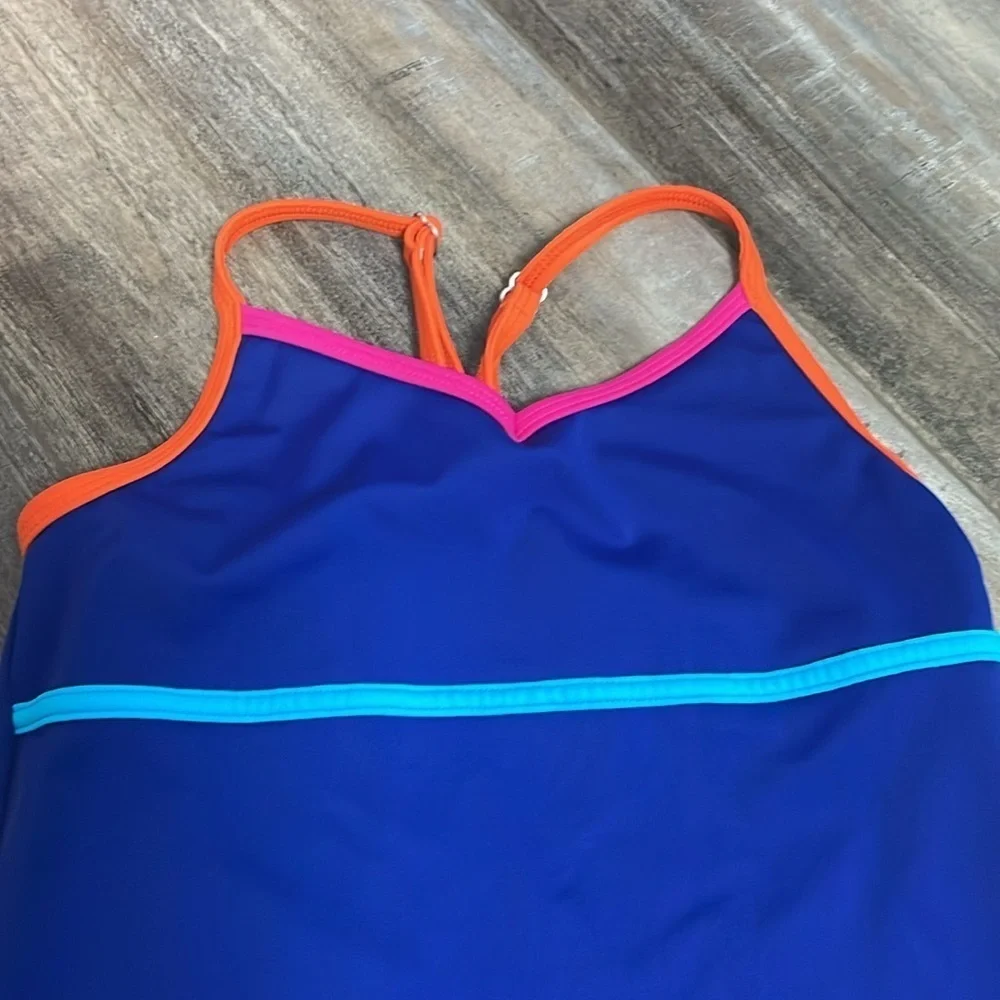 Land's End Tankini Top Kids size 7